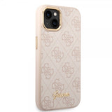 Guess iPhone 14 Plus Deksel 4G Logo Rosa