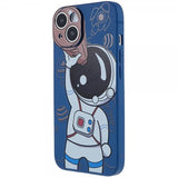 iPhone 14 Plus Deksel Astronaut Blå Brun