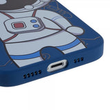 iPhone 14 Plus Deksel Astronaut Blå Brun