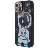 iPhone 14 Plus Deksel Astronaut Svart Brun