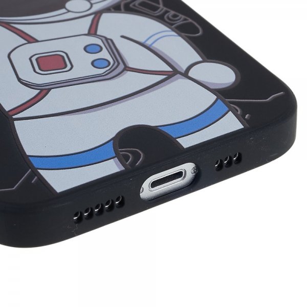 iPhone 14 Plus Deksel Astronaut Svart Brun