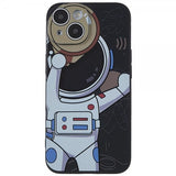iPhone 14 Plus Deksel Astronaut Svart Grå