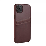 Buffalo iPhone 14 Plus Deksel Backcover with Card Slots Brun