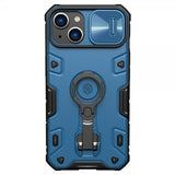 Nillkin iPhone 14 Plus Deksel CamShield Armor Blå