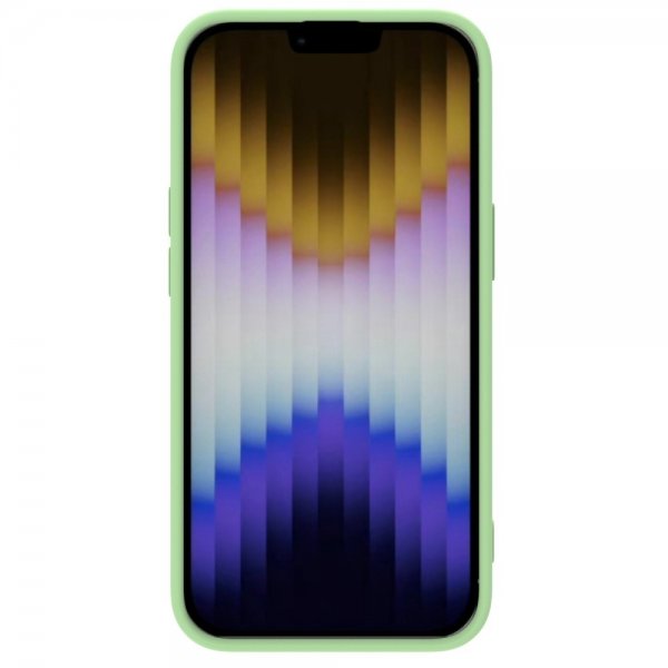 Nillkin iPhone 14 Plus Deksel CamShield Silky MagSafe Grønn