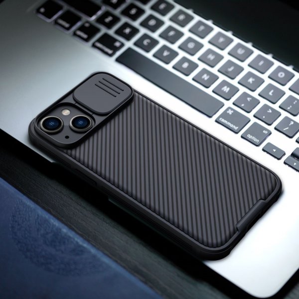 Nillkin iPhone 14 Plus Deksel CamShield Svart