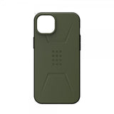 Urban Armor Gear (UAG) iPhone 14 Plus Deksel Civilian MagSafe Olive