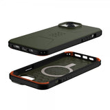 Urban Armor Gear (UAG) iPhone 14 Plus Deksel Civilian MagSafe Olive