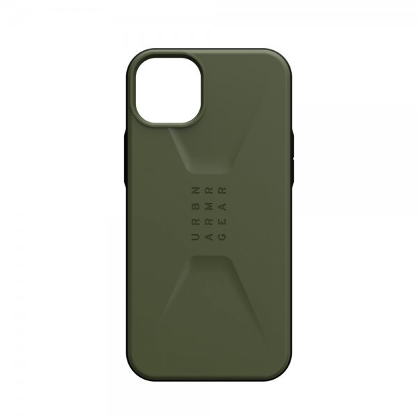 Urban Armor Gear (UAG) iPhone 14 Plus Deksel Civilian Olive
