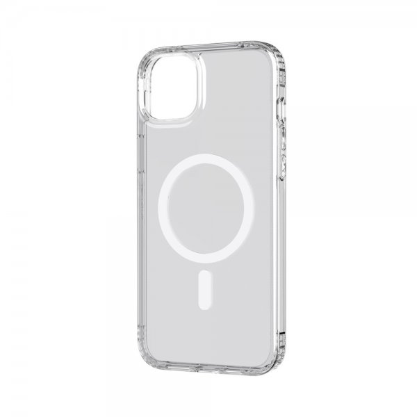 Tech21 iPhone 14 Plus Deksel Evo Clear MagSafe Transparent