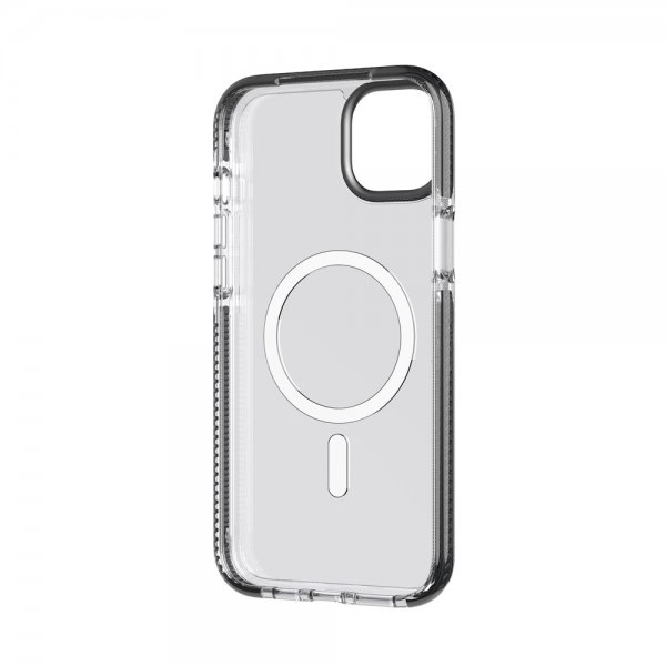 Tech21 iPhone 14 Plus Deksel Evo Crystal MagSafe Graphite Black