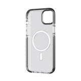 Tech21 iPhone 14 Plus Deksel Evo Crystal MagSafe Graphite Black