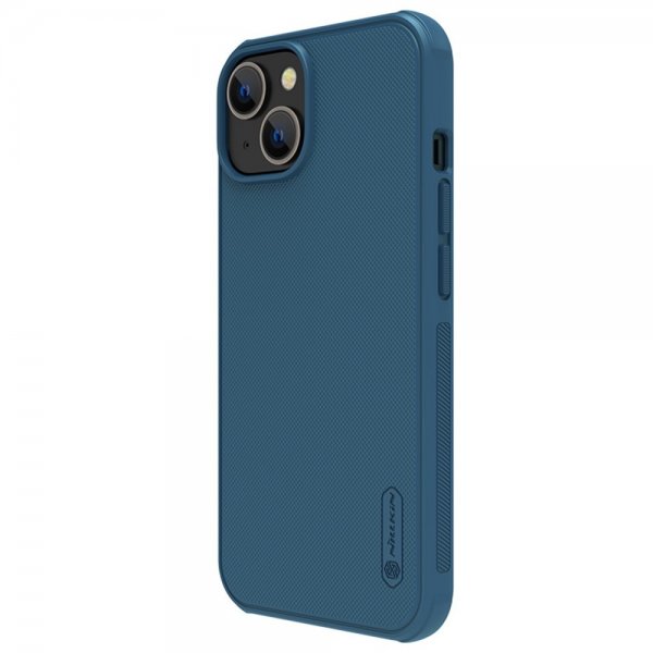 Nillkin iPhone 14 Plus Deksel Frosted Shield Pro MagSafe Blå