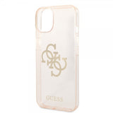 Guess iPhone 14 Plus Deksel Full Glitter Gull