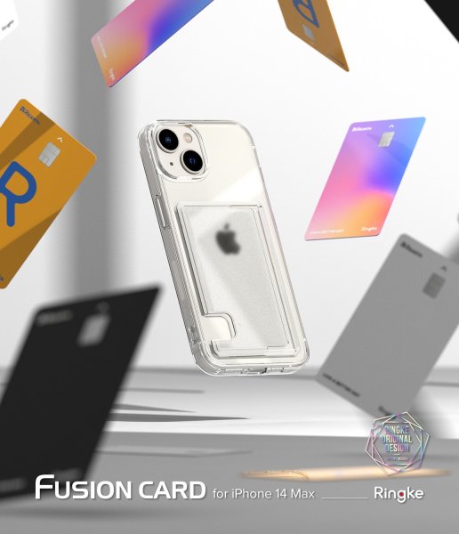 Ringke iPhone 14 Plus Deksel Fusion Card Clear