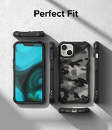 Ringke iPhone 14 Plus Deksel Fusion X Camo Black