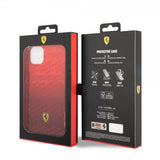 Ferrari iPhone 14 Plus Deksel Gradient Scuderia Rød