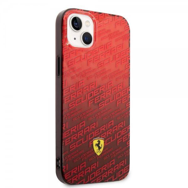 Ferrari iPhone 14 Plus Deksel Gradient Scuderia Rød