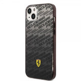Ferrari iPhone 14 Plus Deksel Gradient Scuderia Svart