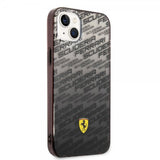 Ferrari iPhone 14 Plus Deksel Gradient Scuderia Svart