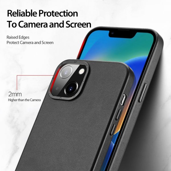Dux Ducis iPhone 14 Plus Deksel Grit Series MagSafe Svart