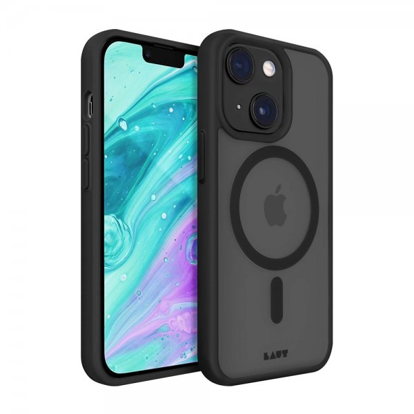 LAUT iPhone 14 Plus Deksel Huex Protect MagSafe Svart