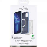 Puro iPhone 14 Plus Deksel ICON Mag Blå