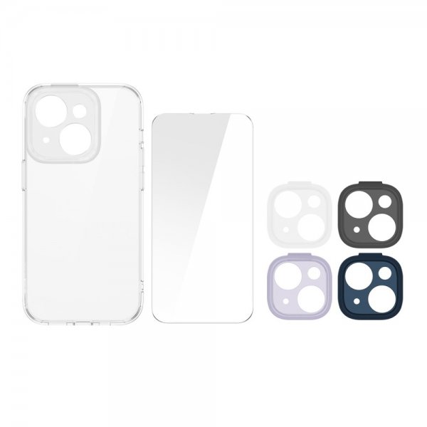 Baseus iPhone 14 Plus Deksel Illusion Series Transparent