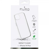 Puro iPhone 14 Plus Deksel Impact Clear Transparent