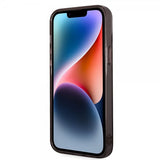 Karl Lagerfeld iPhone 14 Plus Deksel Karl & Choupette Gradient Svart