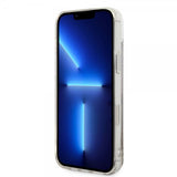Karl Lagerfeld iPhone 14 Plus Deksel Liquid Glitter Choupette Gull