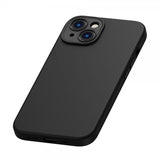 Baseus iPhone 14 Plus Deksel Liquid Silica Gel MagSafe Svart