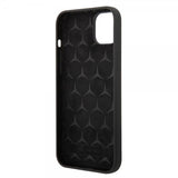Mercedes Benz iPhone 14 Plus Deksel Liquid Silicone Svart