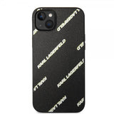 Karl Lagerfeld iPhone 14 Plus Deksel Logomania Svart