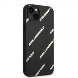 Karl Lagerfeld iPhone 14 Plus Deksel Logomania Svart