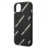 Karl Lagerfeld iPhone 14 Plus Deksel Logomania Svart