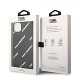 Karl Lagerfeld iPhone 14 Plus Deksel Logomania Svart