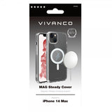 Vivanco iPhone 14 Plus Deksel Mag Steady Transparent