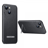 Sulada iPhone 14 Plus Deksel med Stativ Svart