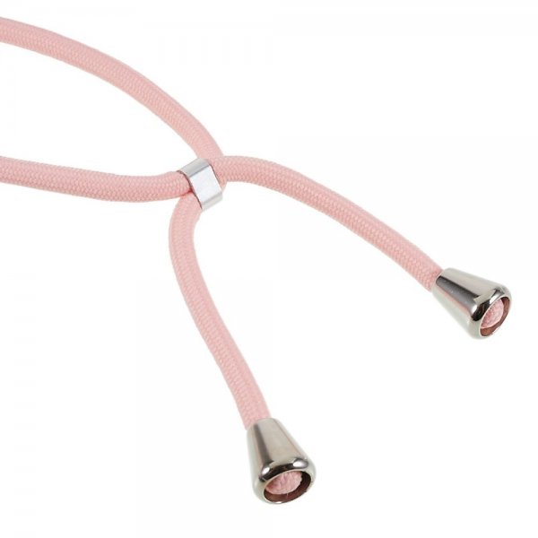 iPhone 14 Plus Deksel med Stropp Rosa