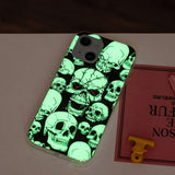 iPhone 14 Plus Deksel Motiv Hodeskaller