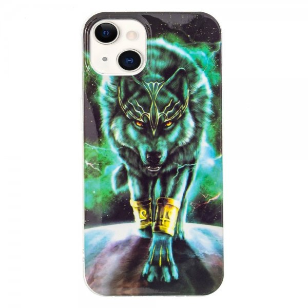 iPhone 14 Plus Deksel Motiv Ulv