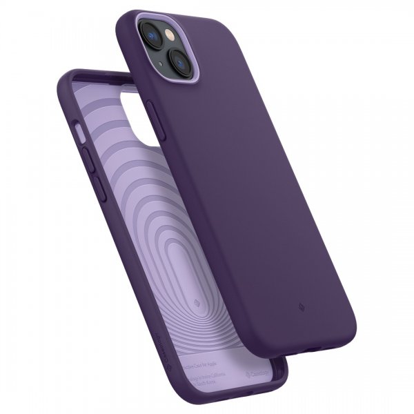 Caseology iPhone 14 Plus Deksel Skjermbeskytter Nano Pop 360 Grape Purple