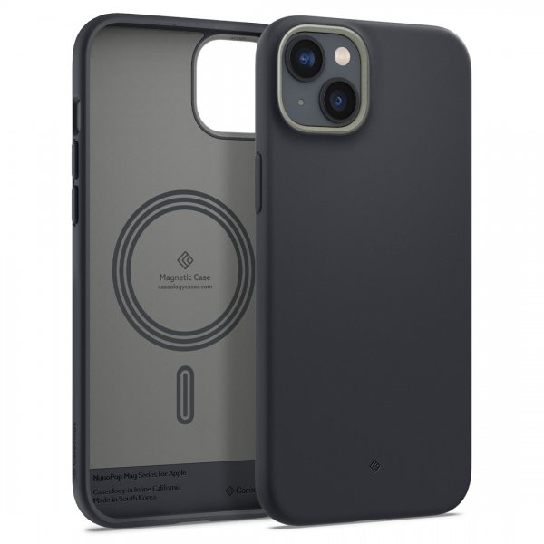 Caseology iPhone 14 Plus Deksel Nano Pop Mag Black Sesame