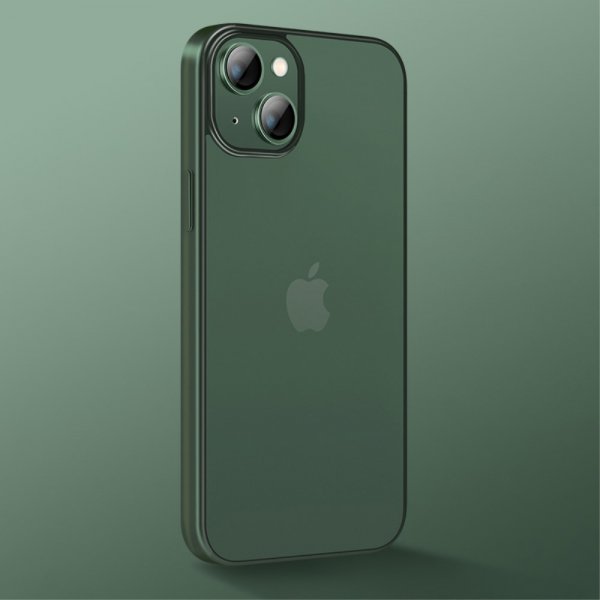 X-Level iPhone 14 Plus Deksel Nature Color Series Grønn