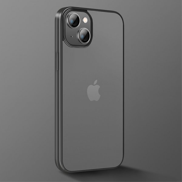 X-Level iPhone 14 Plus Deksel Nature Color Series Svart