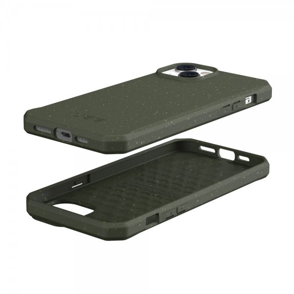 Urban Armor Gear (UAG) iPhone 14 Plus Deksel Outback Biodegradable Cover Olive
