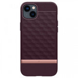 Caseology iPhone 14 Plus Deksel Parallax Mag Burgundy Bean