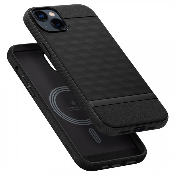 Caseology iPhone 14 Plus Deksel Parallax Mag Matte Black