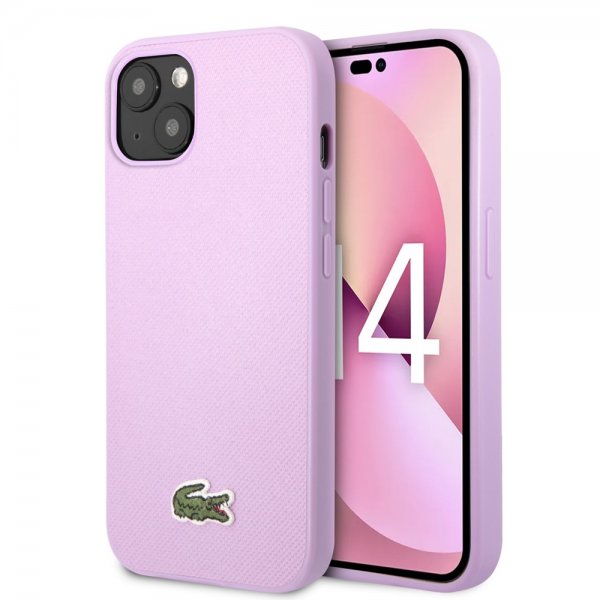Lacoste iPhone 14 Plus Deksel Petit Pique Logo Lilla